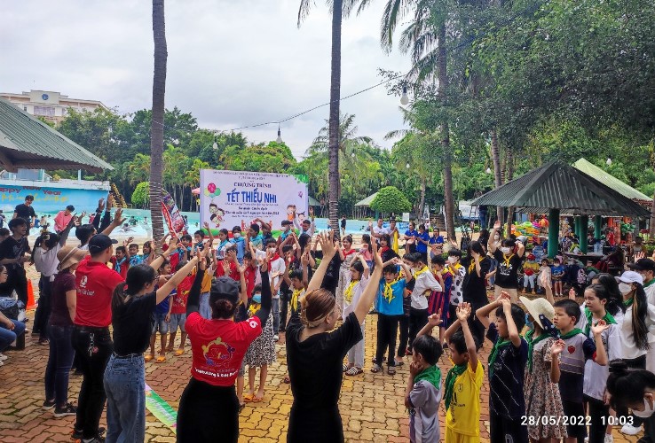 Cụm thi đua số 9 tổ chức Chương trình Tết thiếu nhi 